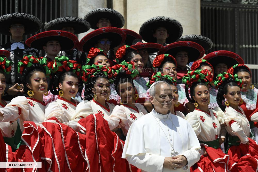 Pope Leo XIV Leads General Audience - Vatican