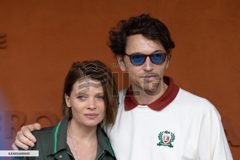 2025 French Open - Celebrities In Village Day 11 NB
