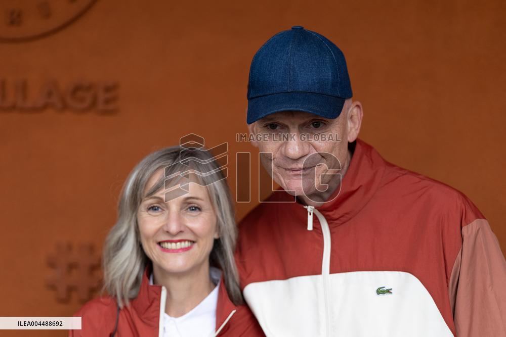 2025 French Open - Celebrities In Village Day 11 NB