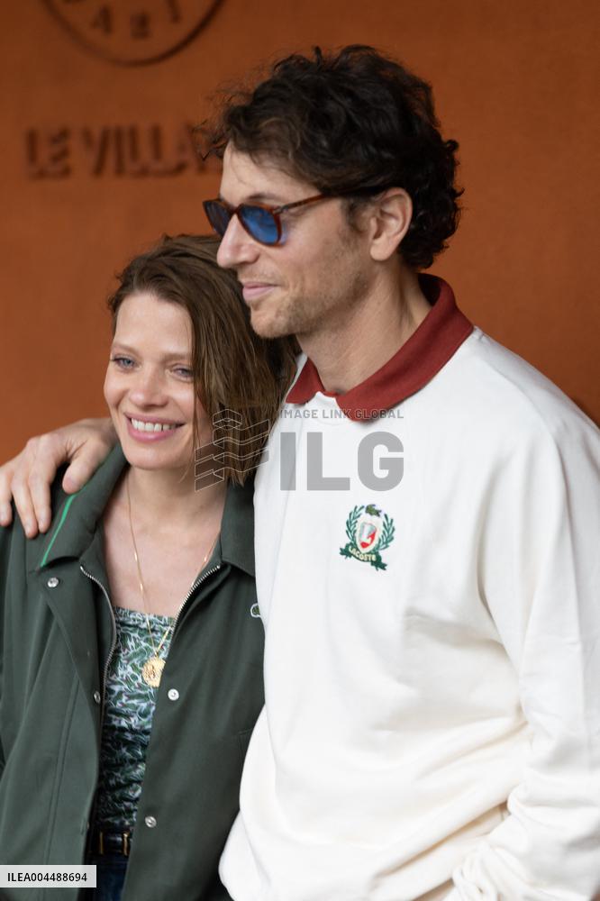 2025 French Open - Celebrities In Village Day 11 NB