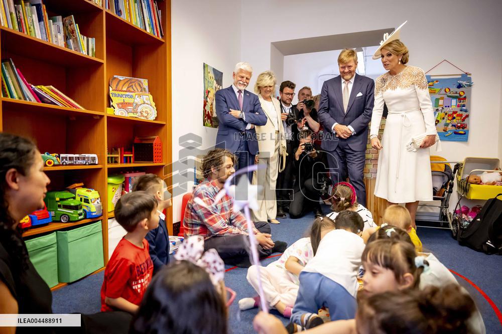 Royal Couple Visit To Prague