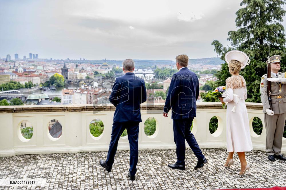 Royal Couple Visit To Prague