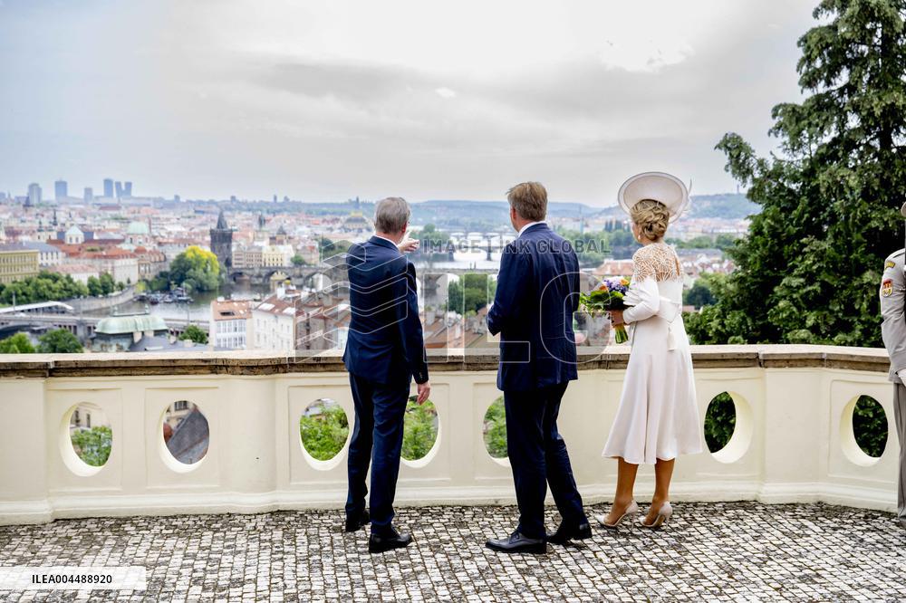 Royal Couple Visit To Prague