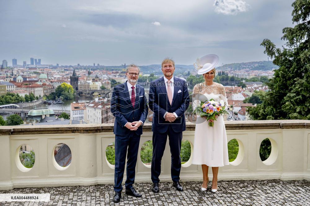 Royal Couple Visit To Prague