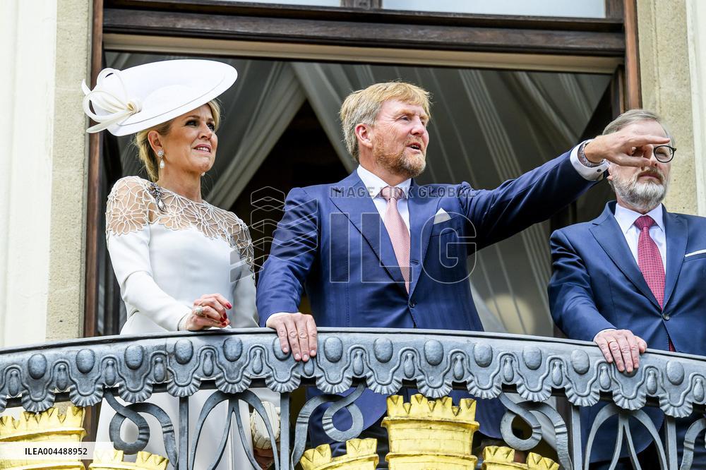 Royal Couple Visit To Prague