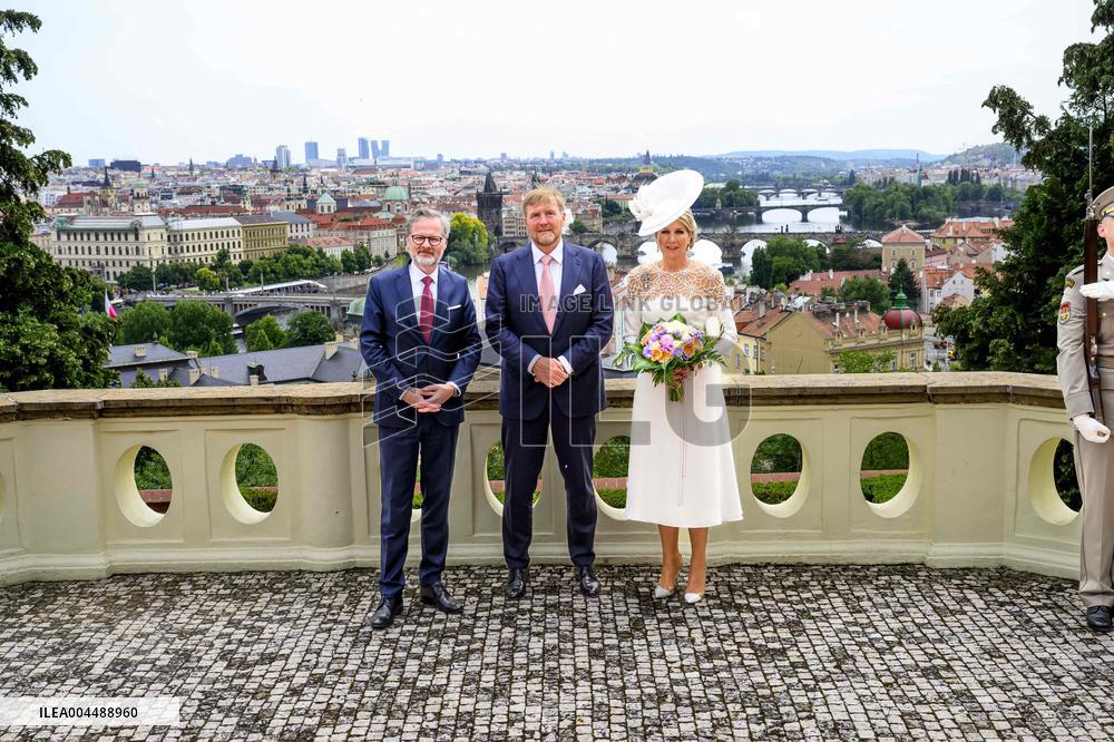 Royal Couple Visit To Prague