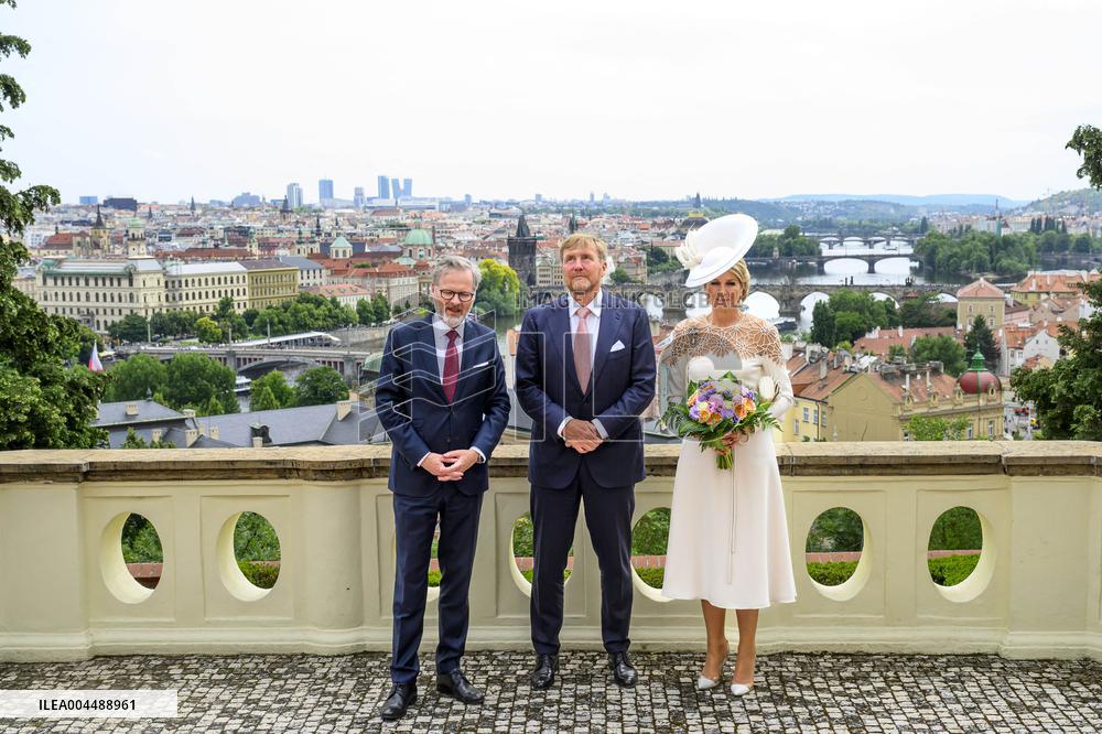 Royal Couple Visit To Prague
