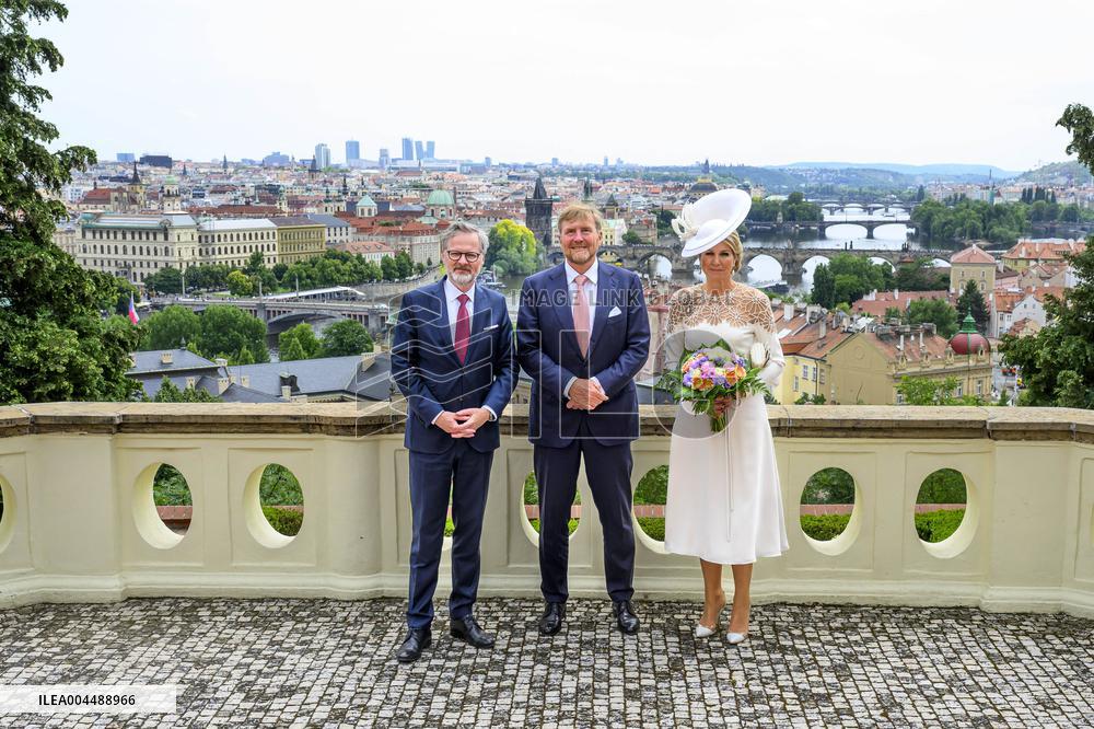 Royal Couple Visit To Prague