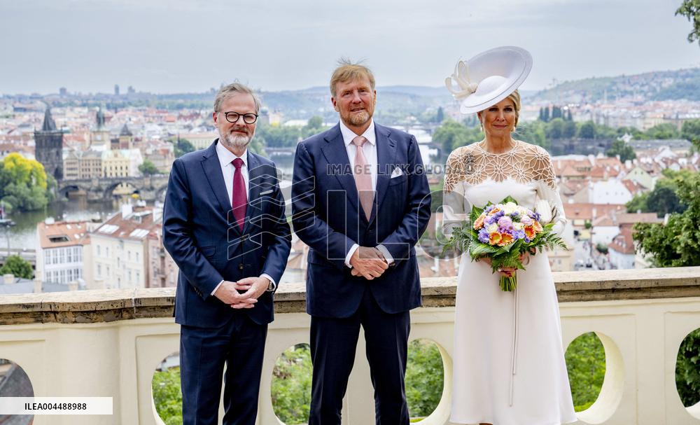 Royal Couple Visit To Prague