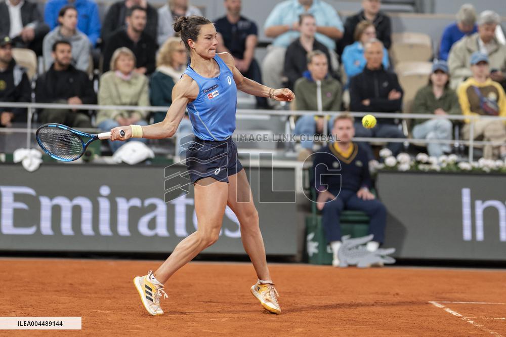 French Open - Lois Boisson Eliminates Mirra Andreeva in The Quarter-Finals