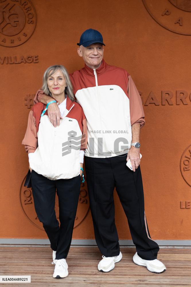 2025 French Open - Celebrities In Village Day 11 NB