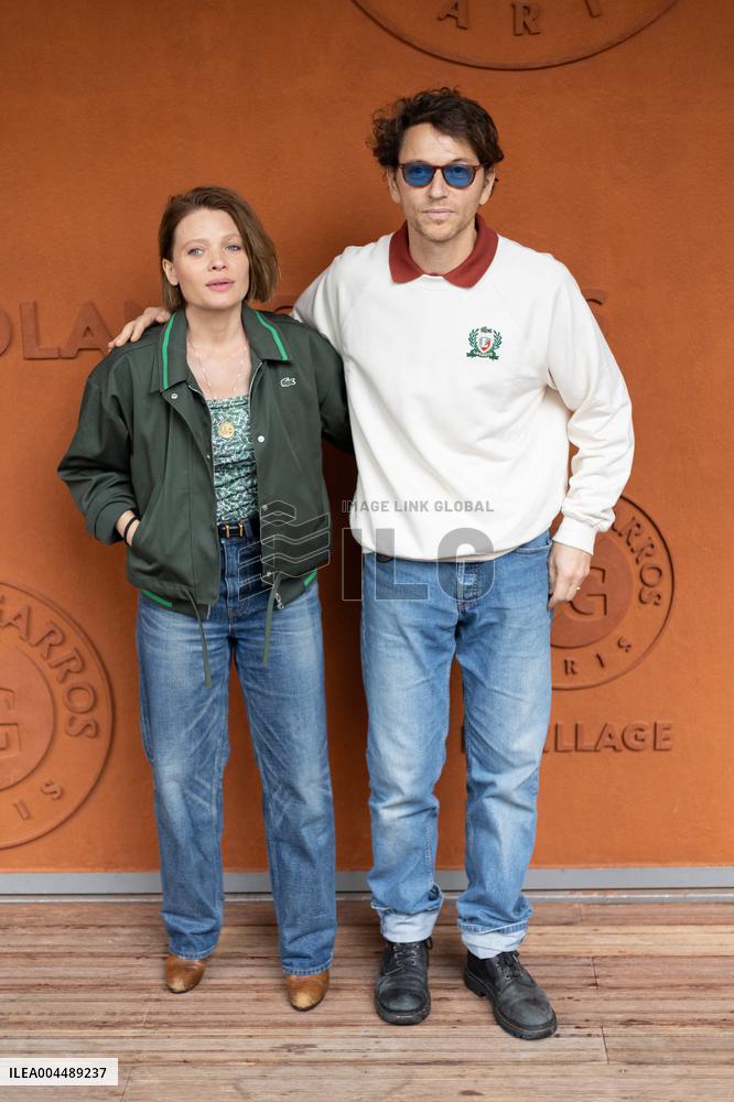 2025 French Open - Celebrities In Village Day 11 NB