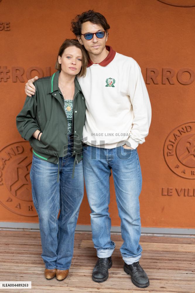 2025 French Open - Celebrities In Village Day 11 NB