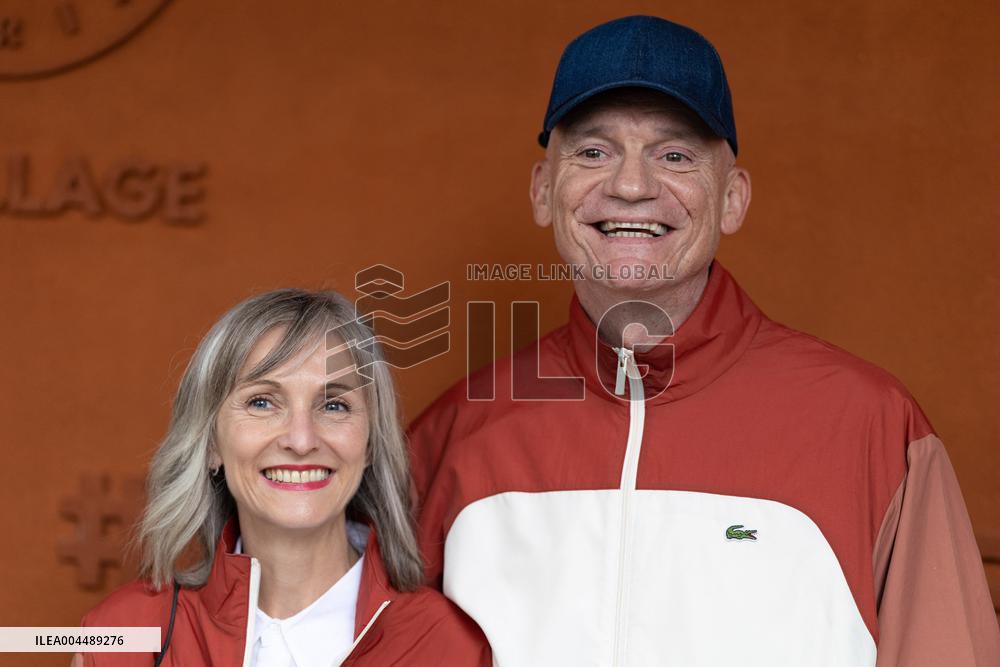 2025 French Open - Celebrities In Village Day 11 NB