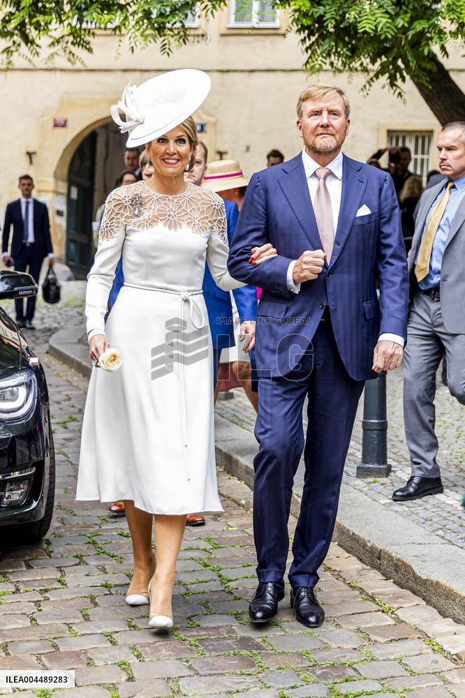 Royal Couple Visit To Prague