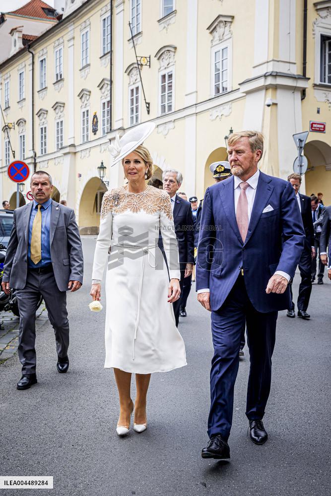 Royal Couple Visit To Prague