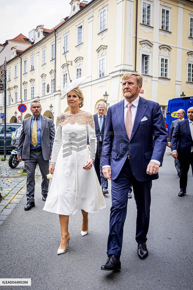 Royal Couple Visit To Prague
