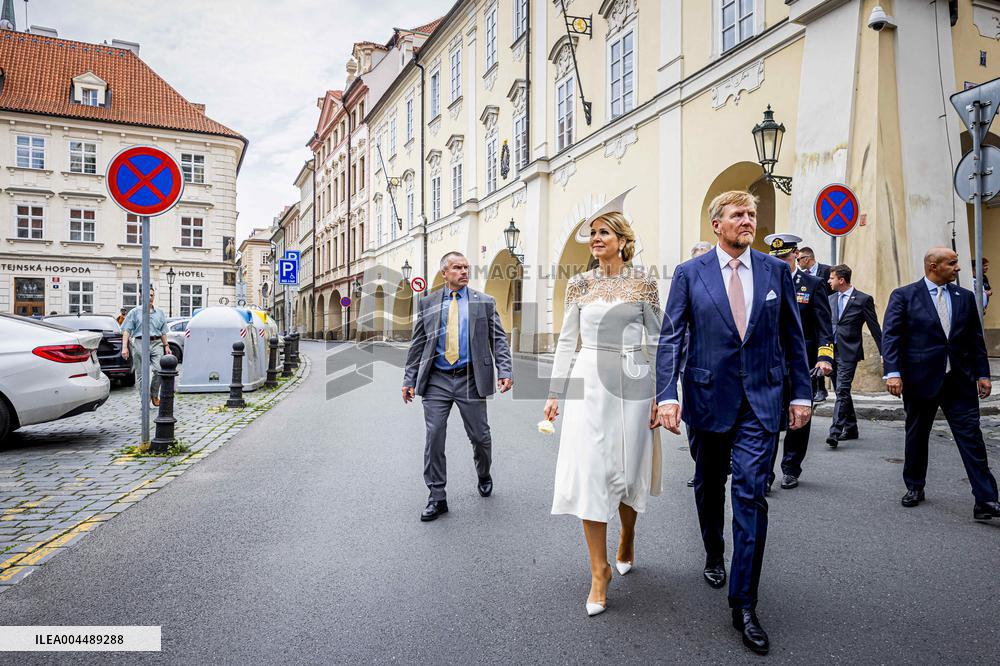 Royal Couple Visit To Prague