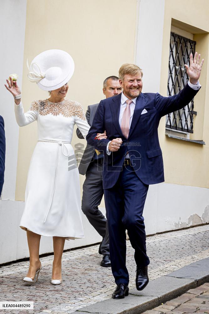 Royal Couple Visit To Prague