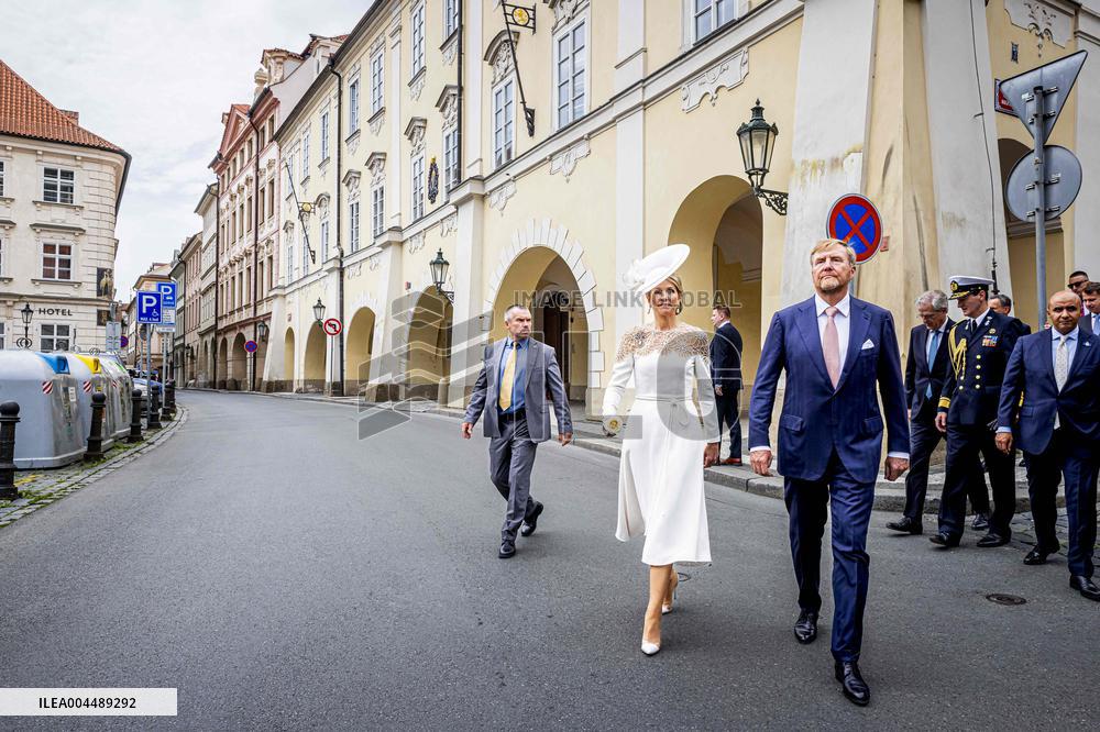 Royal Couple Visit To Prague