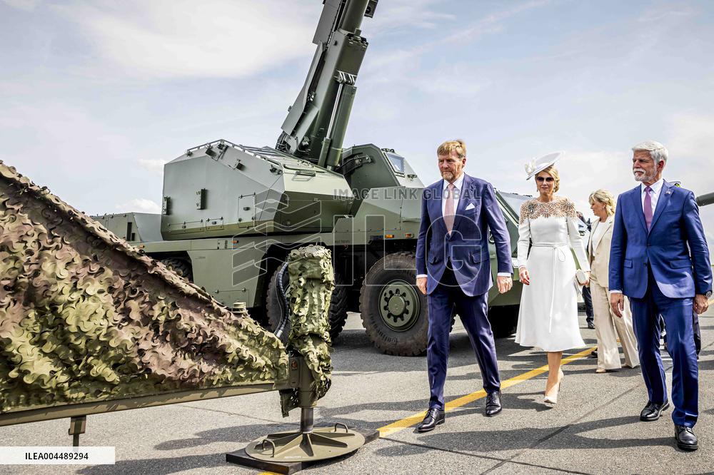 Royal Couple Visit To Prague