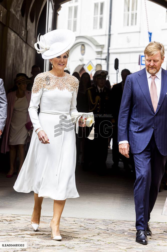 Royal Couple Visit To Prague