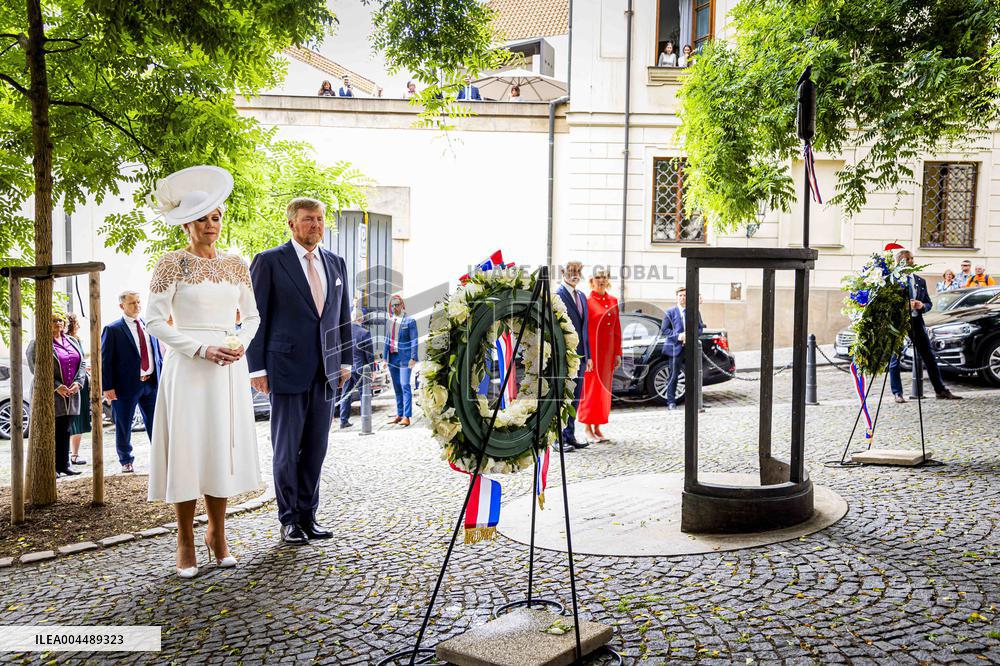 Royal Couple Visit To Prague