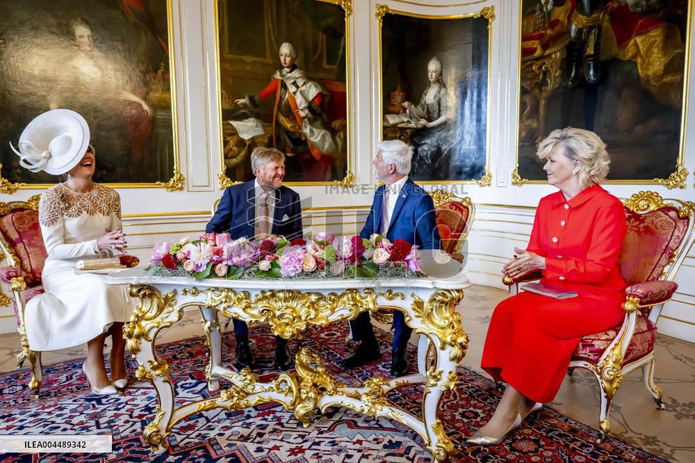 Royal Couple Visit To Prague