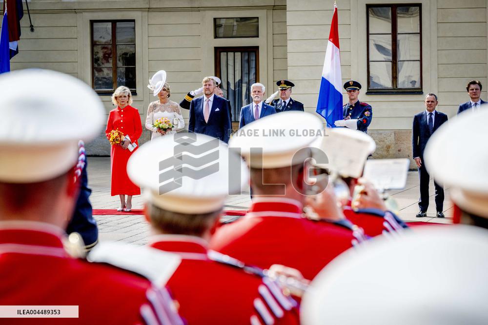 Royal Couple Visit To Prague