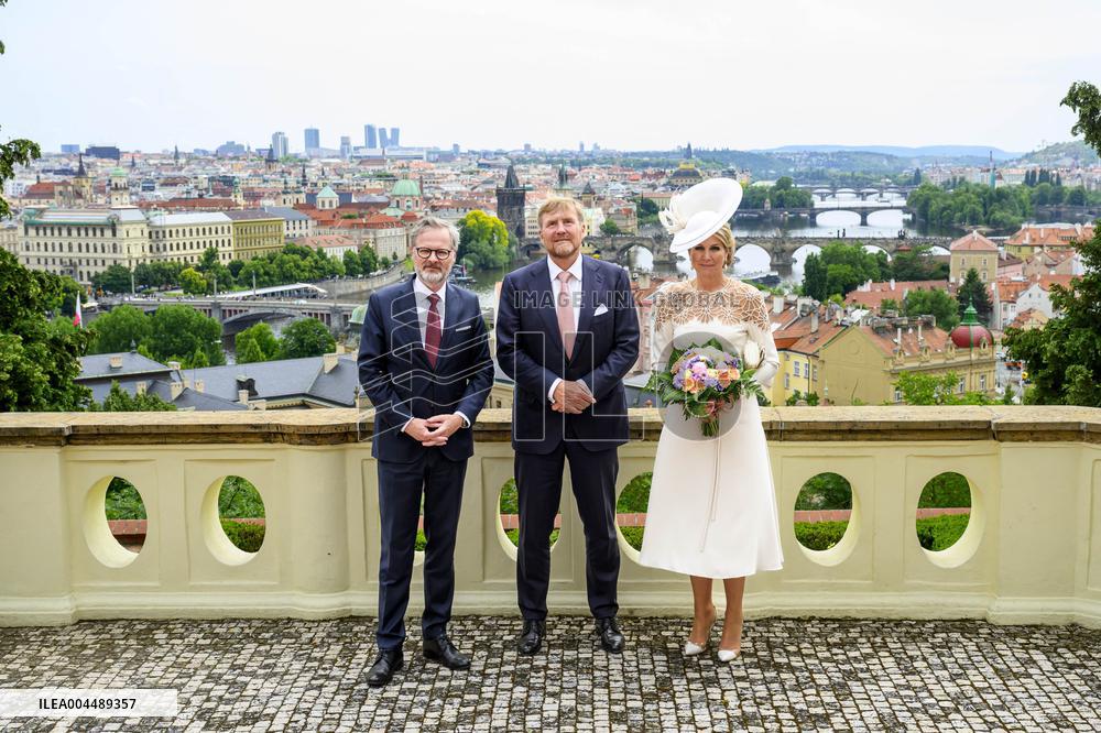 Royal Couple Visit To Prague