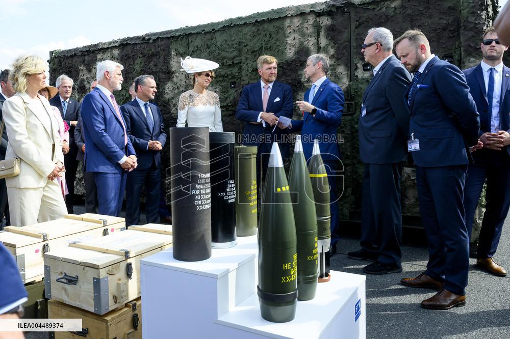 Royal Couple Visit To Prague