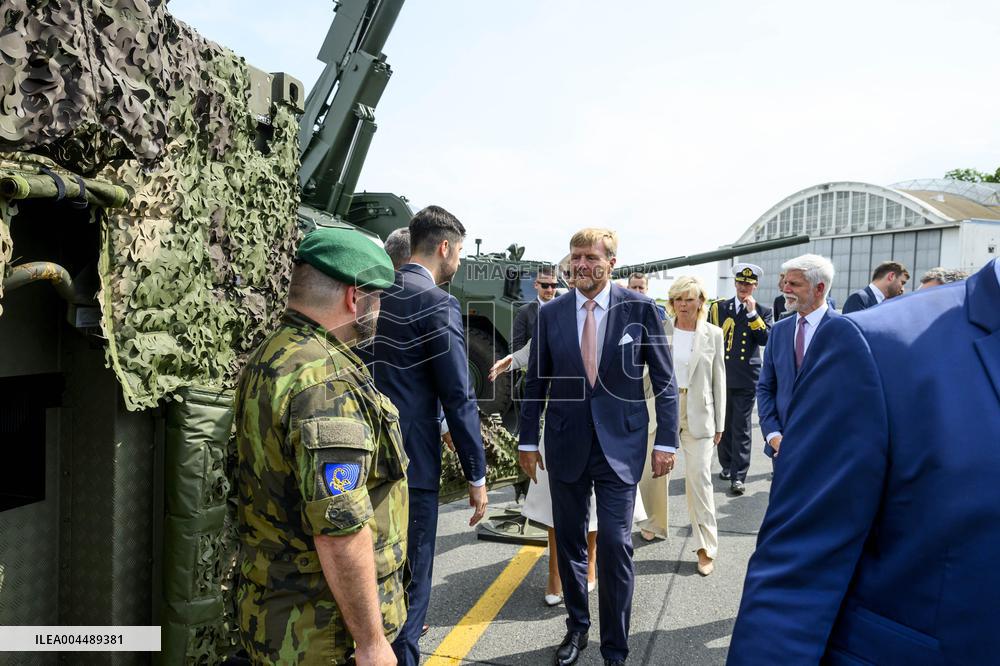 Royal Couple Visit To Prague