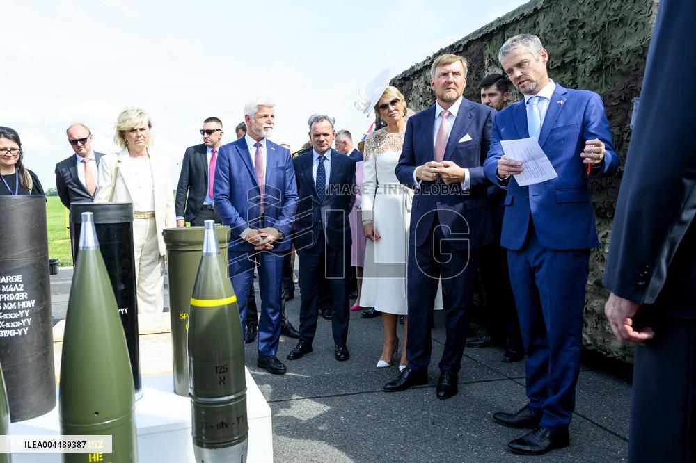 Royal Couple Visit To Prague