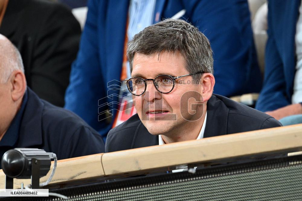 French Open - VIPs In The Stands - Day 11