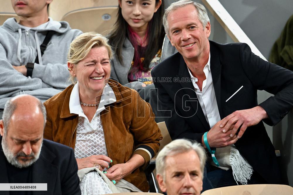 French Open - VIPs In The Stands - Day 11