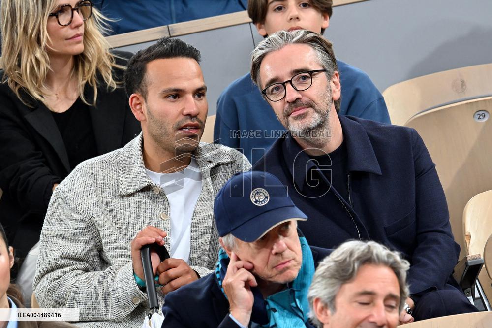French Open - VIPs In The Stands - Day 11