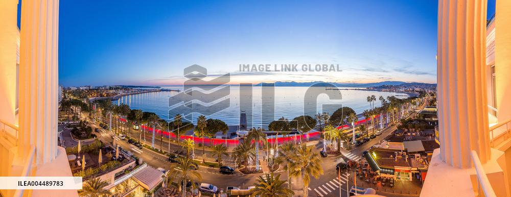 Illustration - Cannes Croisette