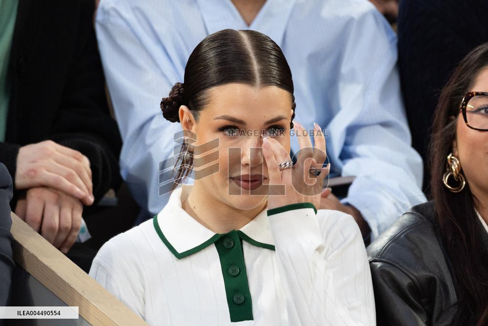 2025 French Open - Celebrities In Stands Night 11 NB