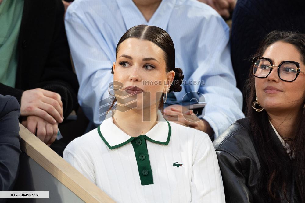 2025 French Open - Celebrities In Stands Night 11 NB