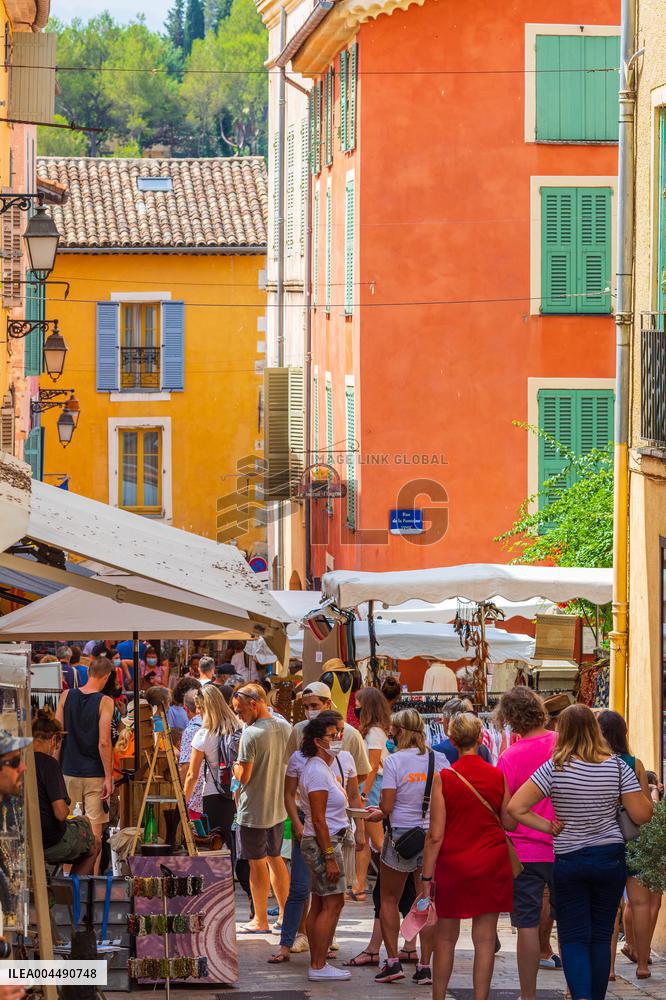 Illustration - French Riviera