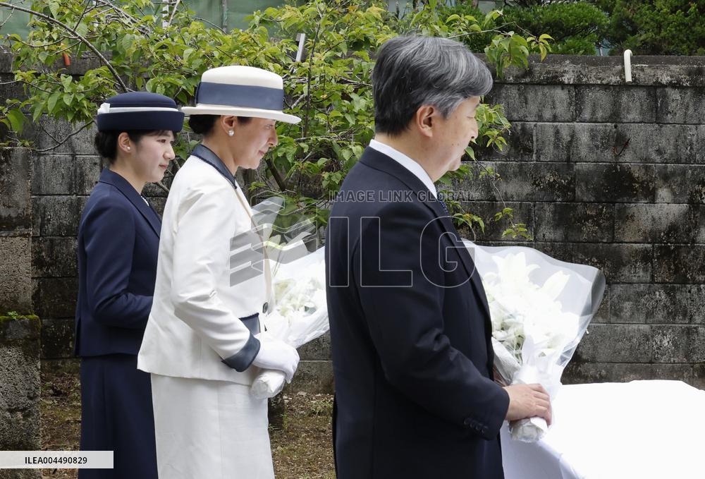 Japanese Imperial family in Okinawa
