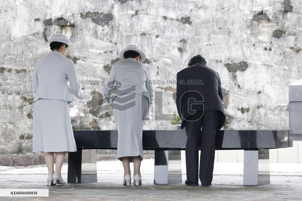 Japanese Imperial family in Okinawa
