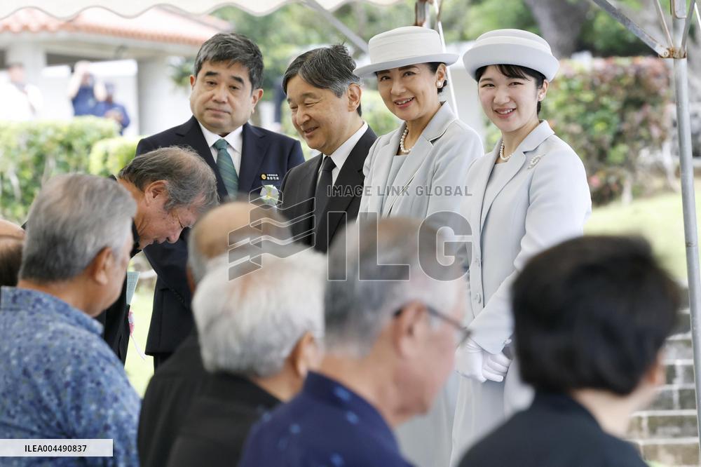 Japanese Imperial family in Okinawa