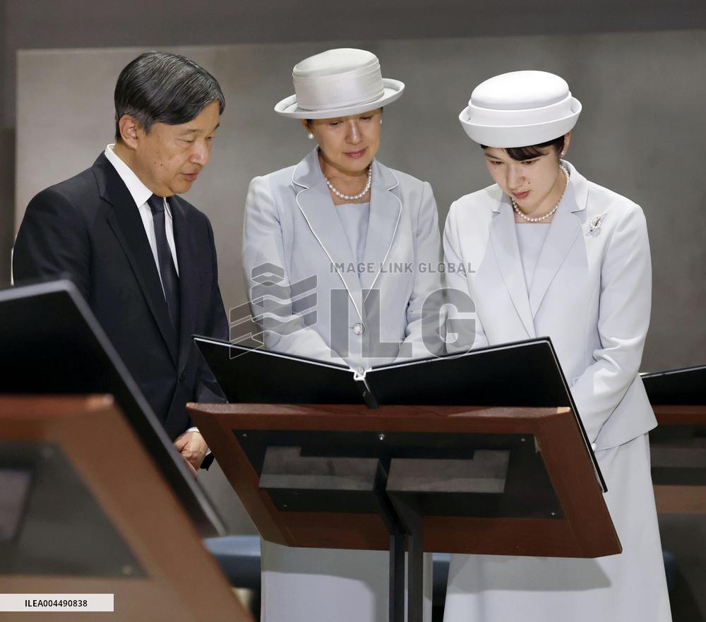 Japanese Imperial family in Okinawa