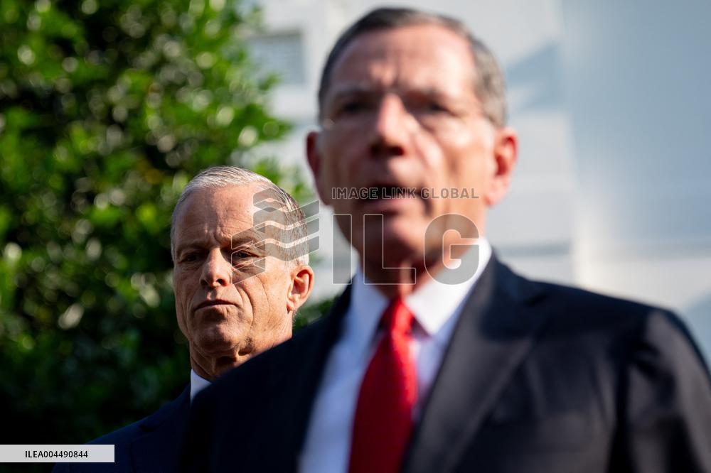 Senate Republicans Meet at White House Over Trump’s Spending Bill - DC