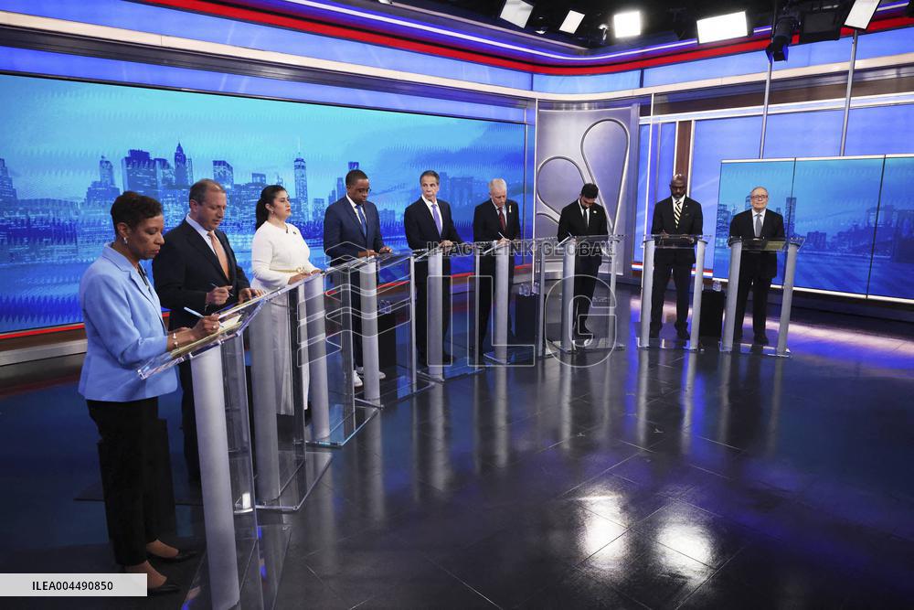 Cuomo, Blake Clash in Heated NYC Mayoral Primary Debate
