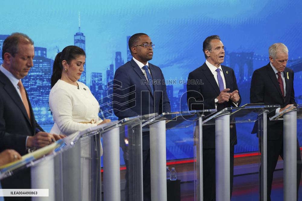 Cuomo, Blake Clash in Heated NYC Mayoral Primary Debate