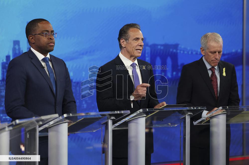 Cuomo, Blake Clash in Heated NYC Mayoral Primary Debate