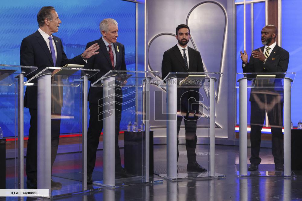Cuomo, Blake Clash in Heated NYC Mayoral Primary Debate