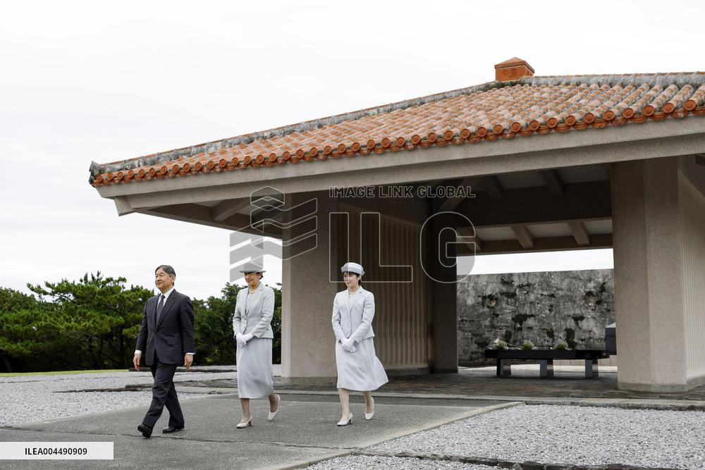 Japanese Imperial family in Okinawa